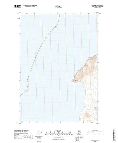 United States Geological Survey Karluk B-3 NE, AK (2021, 25000-Scale) digital map