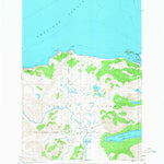 United States Geological Survey Karluk C-1, AK (1952, 63360-Scale) digital map