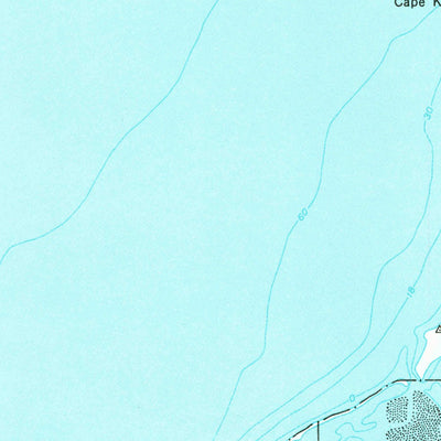 United States Geological Survey Karluk C-2, AK (1952, 63360-Scale) digital map