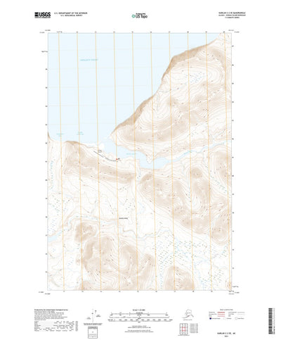 United States Geological Survey Karluk C-2 SE, AK (2021, 25000-Scale) digital map