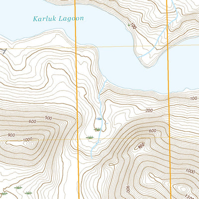 United States Geological Survey Karluk C-2 SE, AK (2021, 25000-Scale) digital map