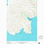 United States Geological Survey Karluk C-6, AK (1951, 63360-Scale) digital map