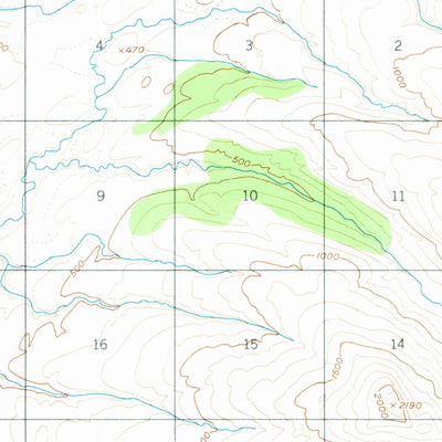 United States Geological Survey Karluk D-5, AK (1951, 63360-Scale) digital map