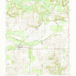 United States Geological Survey Karnak, IL (1966, 24000-Scale) digital map