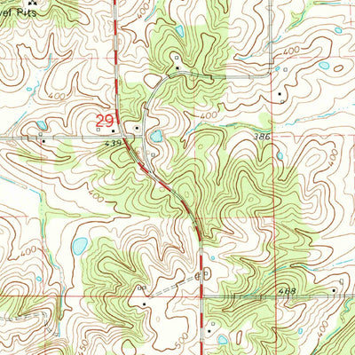 United States Geological Survey Karnak, IL (1966, 24000-Scale) digital map