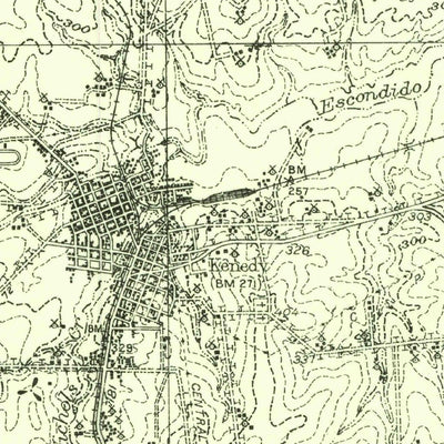 United States Geological Survey Karnes City, TX (1956, 62500-Scale) digital map