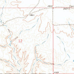 United States Geological Survey Karsten Coulee, MT (1965, 24000-Scale) digital map