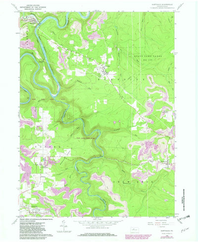 United States Geological Survey Karthaus, PA (1959, 24000-Scale) digital map