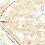 United States Geological Survey Kaskaskia, IL-MO (1993, 24000-Scale) digital map
