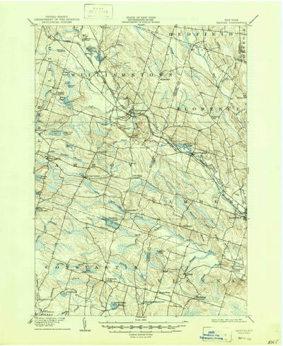 United States Geological Survey Kasoag, NY (1906, 62500-Scale) digital map