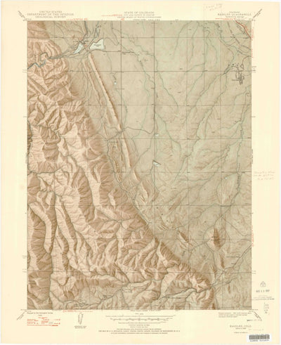 United States Geological Survey Kassler, CO (1948, 24000-Scale) digital map