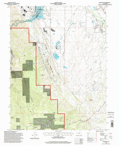 United States Geological Survey Kassler, CO (1994, 24000-Scale) digital map
