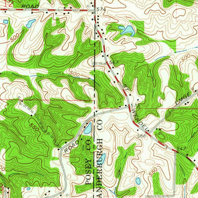 United States Geological Survey Kasson, IN (1961, 24000-Scale) digital map
