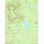 United States Geological Survey Katahdin Lake, ME (1988, 24000-Scale) digital map