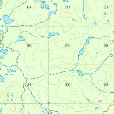United States Geological Survey Kateel River A-1, AK (1952, 63360-Scale) digital map