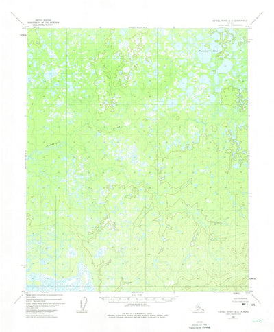 United States Geological Survey Kateel River A-2, AK (1952, 63360-Scale) digital map