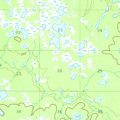 United States Geological Survey Kateel River A-2, AK (1952, 63360-Scale) digital map