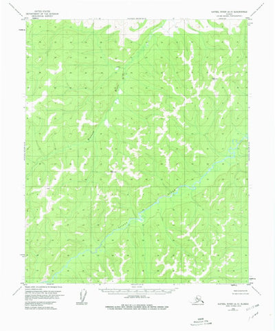 United States Geological Survey Kateel River A-5, AK (1954, 63360-Scale) digital map