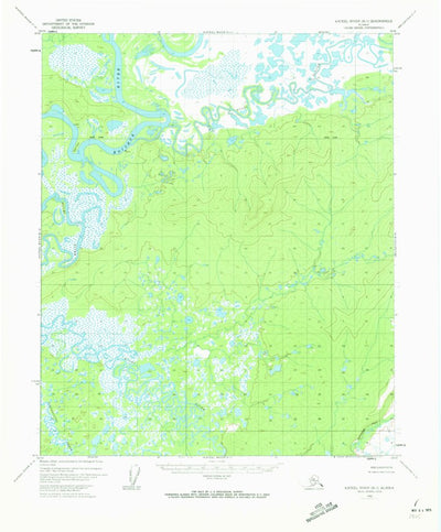 United States Geological Survey Kateel River B-1, AK (1952, 63360-Scale) digital map