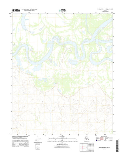 United States Geological Survey Kateel River B-3 NE, AK (2015, 25000-Scale) digital map