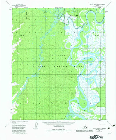 United States Geological Survey Kateel River B-4, AK (1952, 63360-Scale) digital map