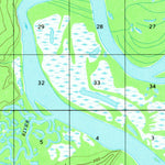 United States Geological Survey Kateel River B-4, AK (1952, 63360-Scale) digital map