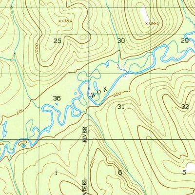 United States Geological Survey Kateel River B-6, AK (1955, 63360-Scale) digital map