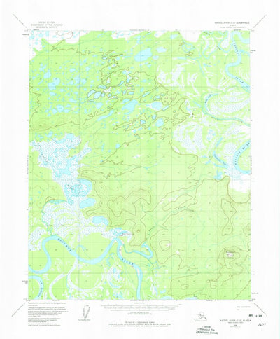 United States Geological Survey Kateel River C-2, AK (1954, 63360-Scale) digital map