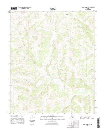 United States Geological Survey Kateel River C-6 SE, AK (2015, 25000-Scale) digital map
