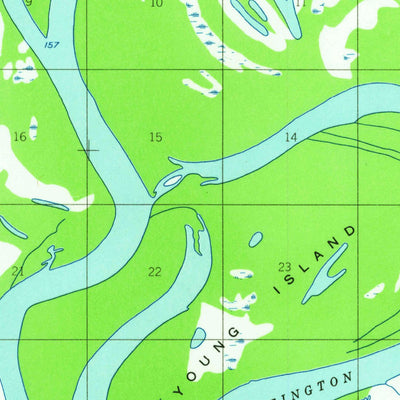 United States Geological Survey Kateel River D-1, AK (1954, 63360-Scale) digital map