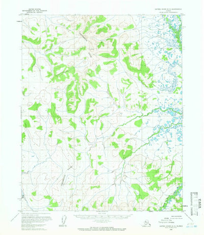 United States Geological Survey Kateel River D-5, AK (1954, 63360-Scale) digital map