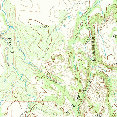 United States Geological Survey Katemcy, TX (1970, 24000-Scale) digital map