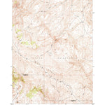 United States Geological Survey Kates Basin, WY (1952, 24000-Scale) digital map