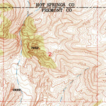United States Geological Survey Kates Basin, WY (1952, 24000-Scale) digital map