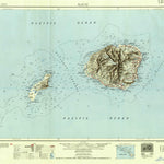United States Geological Survey Kauai, HI (1954, 250000-Scale) digital map