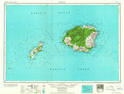 United States Geological Survey Kauai, HI (1967, 250000-Scale) digital map