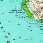 United States Geological Survey Kauai, HI (1967, 250000-Scale) digital map