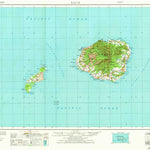 United States Geological Survey Kauai, HI (1970, 250000-Scale) digital map