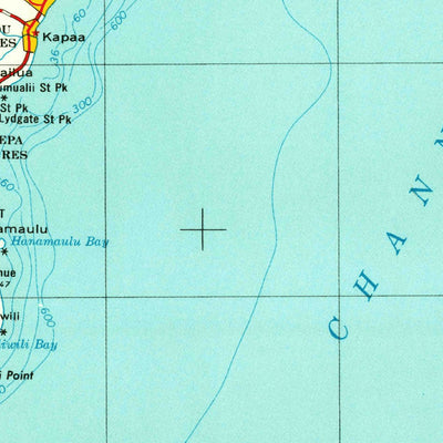 United States Geological Survey Kauai, HI (1970, 250000-Scale) digital map