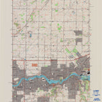 United States Geological Survey Kaukauna, WI (1992, 24000-Scale) digital map