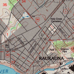 United States Geological Survey Kaukauna, WI (1992, 24000-Scale) digital map