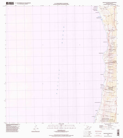 United States Geological Survey Kauluoa Point, HI (1996, 24000-Scale) digital map