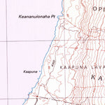 United States Geological Survey Kauluoa Point, HI (1996, 24000-Scale) digital map
