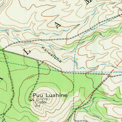 United States Geological Survey Kaunakakai, HI (1967, 24000-Scale) digital map