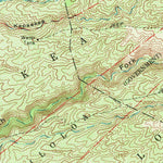 United States Geological Survey Kaunakakai, HI (1967, 24000-Scale) digital map