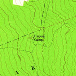 United States Geological Survey Kaunene, HI (1960, 24000-Scale) digital map