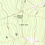 United States Geological Survey Kaunene, HI (1982, 24000-Scale) digital map