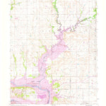 United States Geological Survey Kaw City, OK (1964, 24000-Scale) digital map