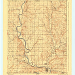 United States Geological Survey Kaw, OK-KS (1935, 62500-Scale) digital map