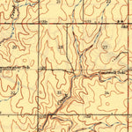 United States Geological Survey Kaw, OK-KS (1935, 62500-Scale) digital map